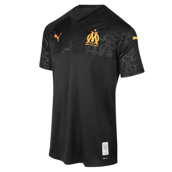 Camiseta Marsella Replica Tercera Ropa 2019/20 Negro